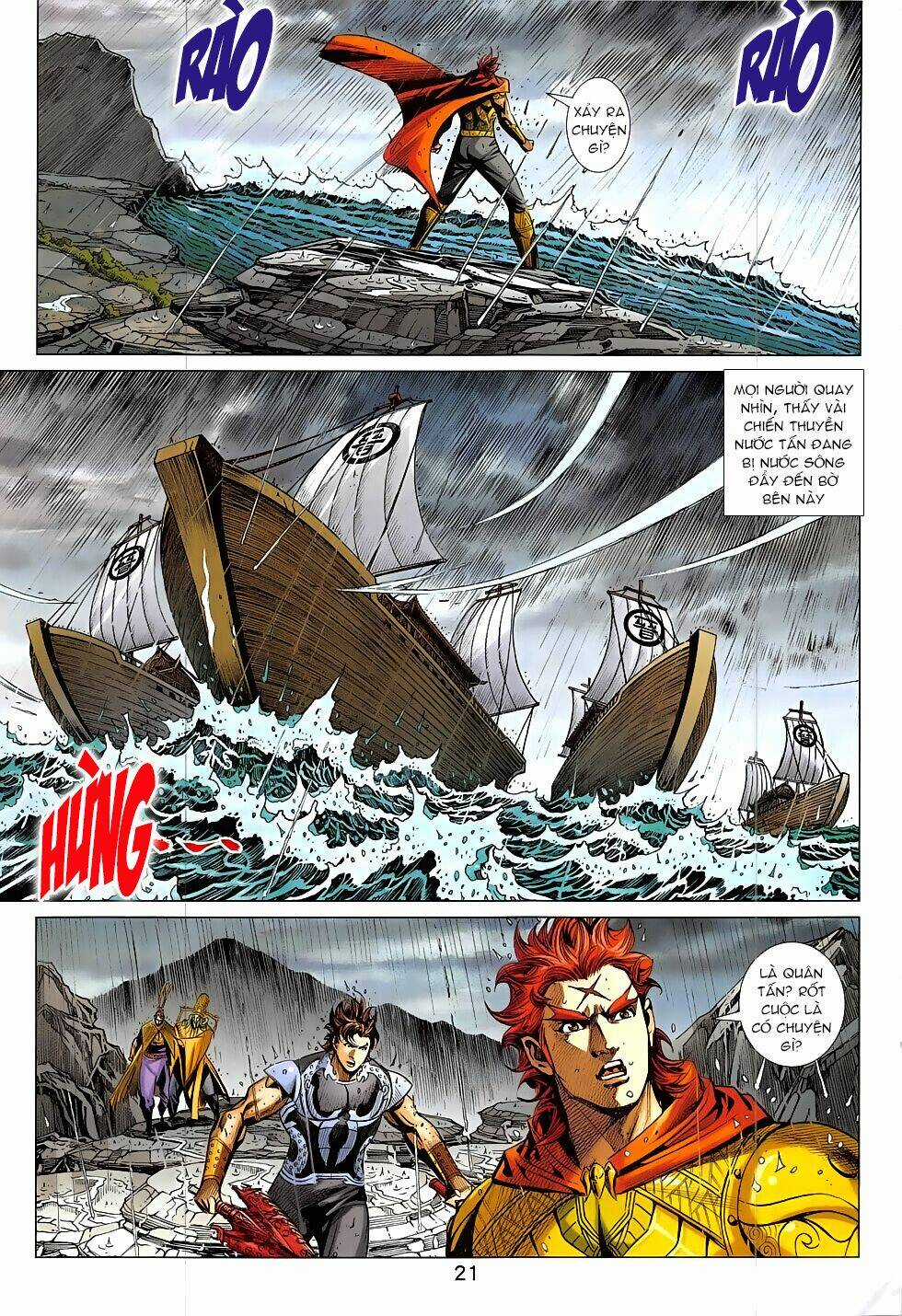 Xuân Thu Chiến Hùng - Chapter 331 - Trang 21