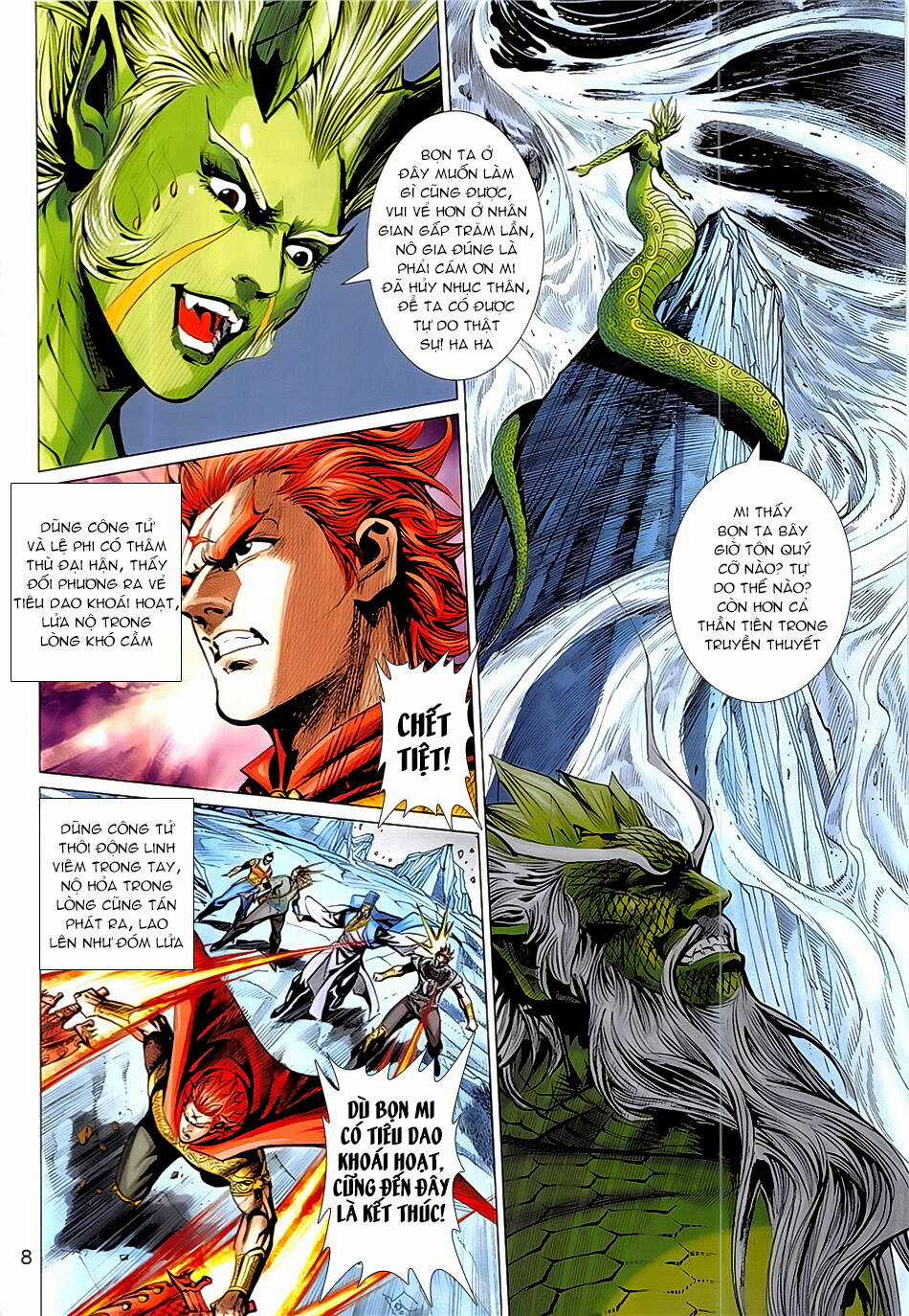 Xuân Thu Chiến Hùng - Chapter 337 - Trang 8