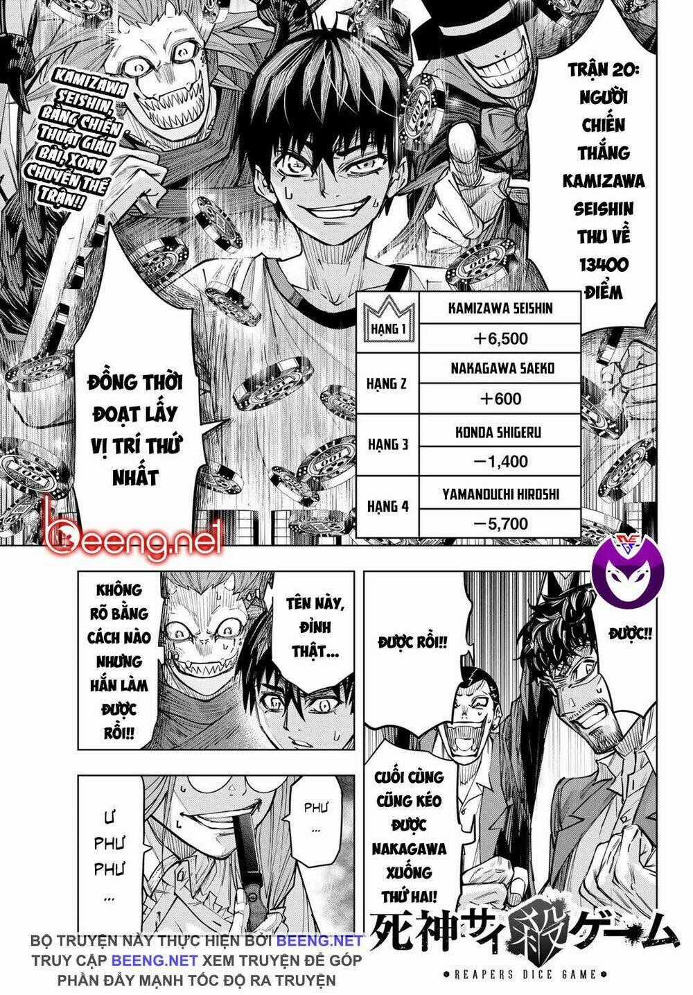 Xúc Xắc Tử Thần - Chapter 13 - Trang 1