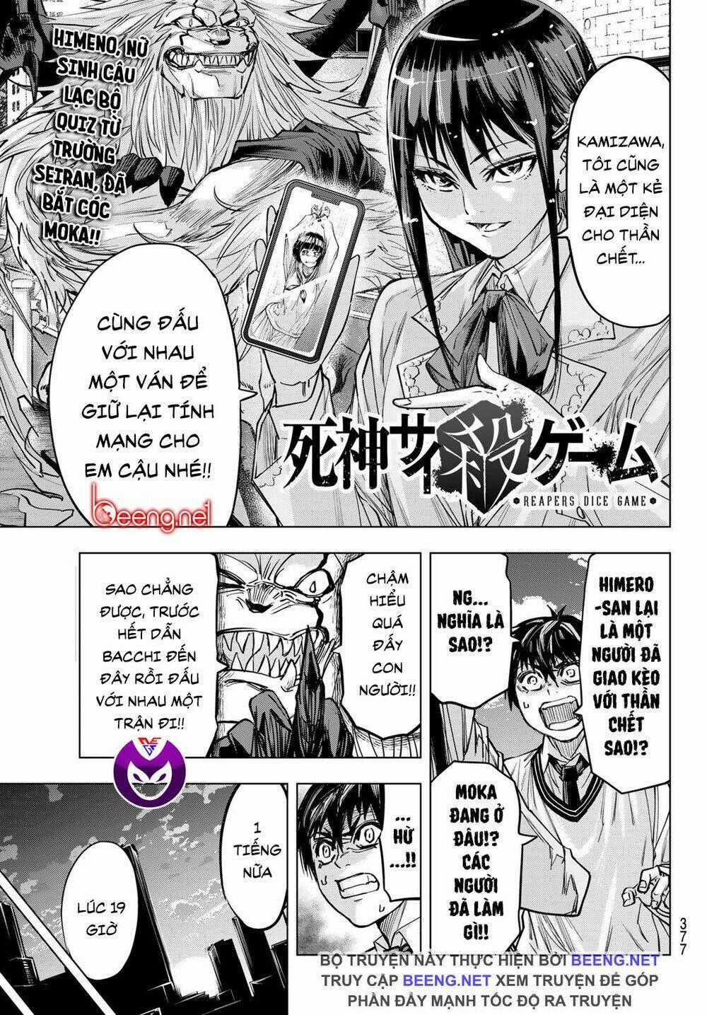 Xúc Xắc Tử Thần - Chapter 15 - Trang 1