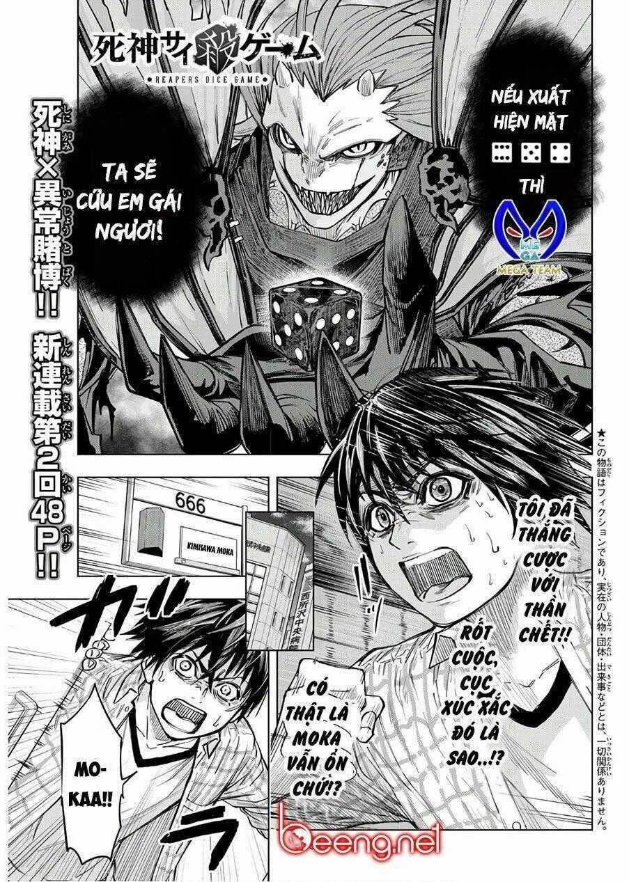 Xúc Xắc Tử Thần - Chapter 2 - Trang 1