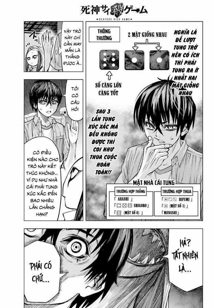 Xúc Xắc Tử Thần - Chapter 3 - Trang 3