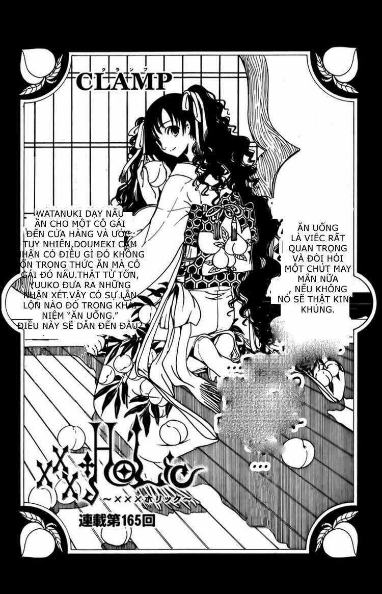 Xxxholic - Chapter 165 - Trang 1