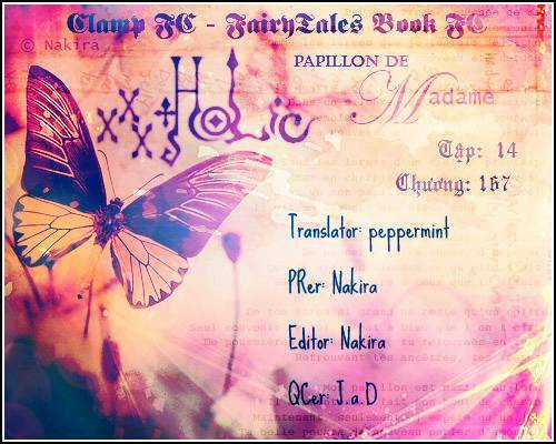 Xxxholic - Chapter 167 - Trang 1