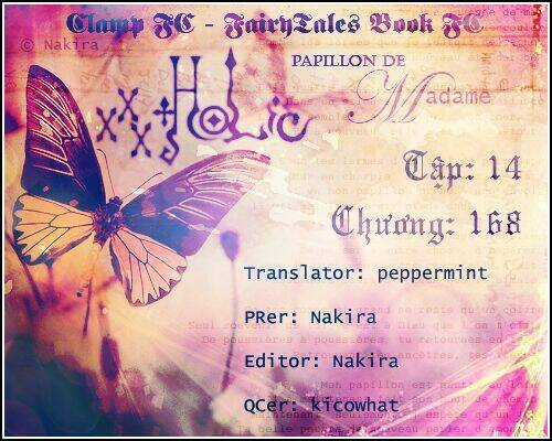 Xxxholic - Chapter 168 - Trang 1