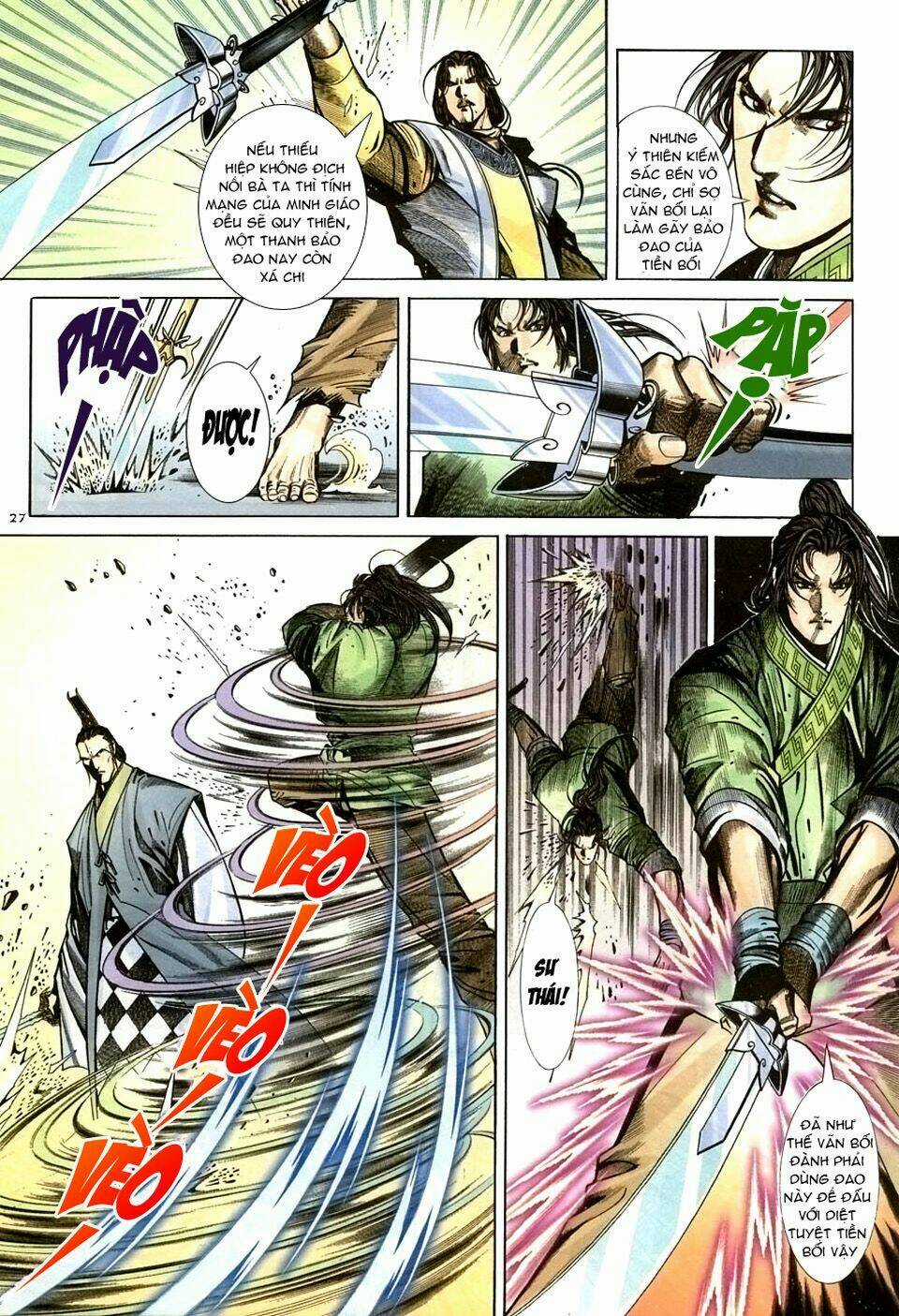 Ỷ Thiên Đồ Long Ký - Chapter 24 - Trang 27