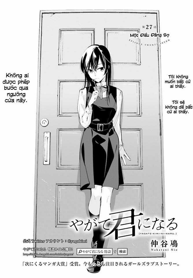 Yagate Kimi Ni Naru - Chapter 27 - Trang 3