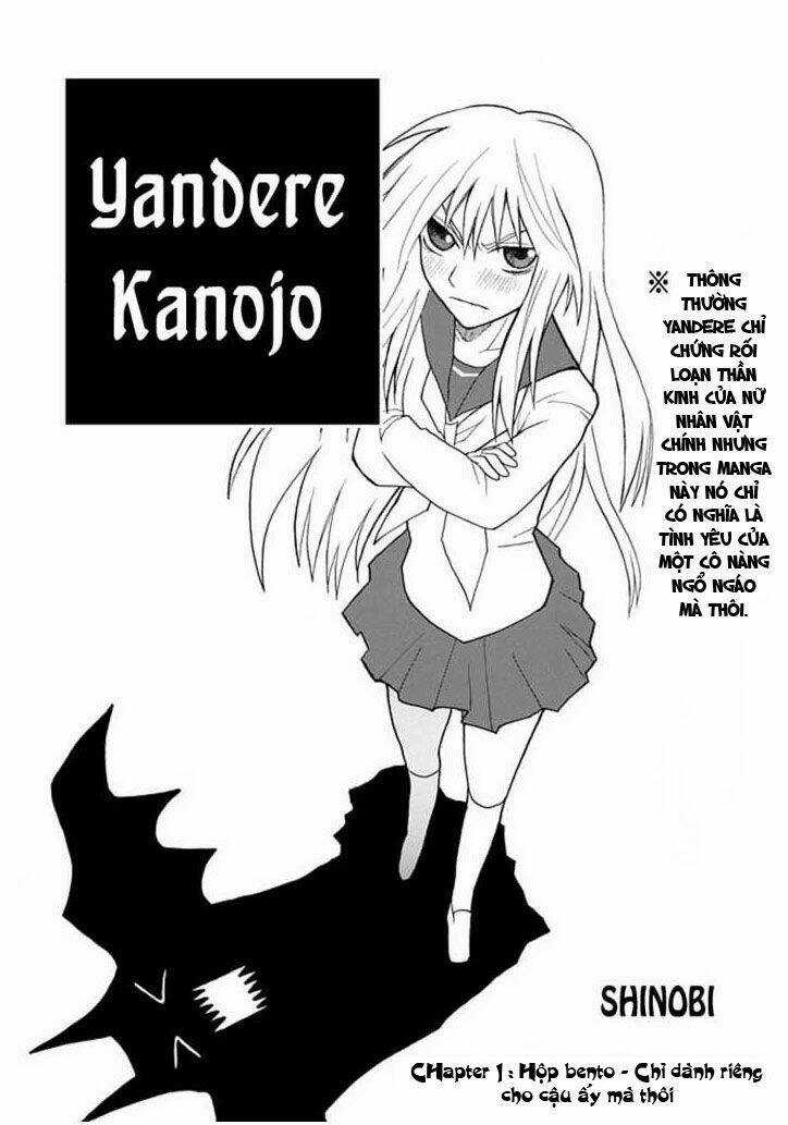 Yandere Kanojo - Chapter 1 - Trang 3
