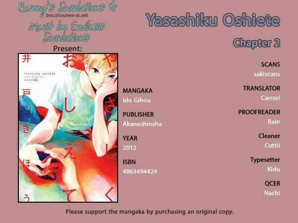 Yasashiku Oshite - Chapter 2 - Trang 1