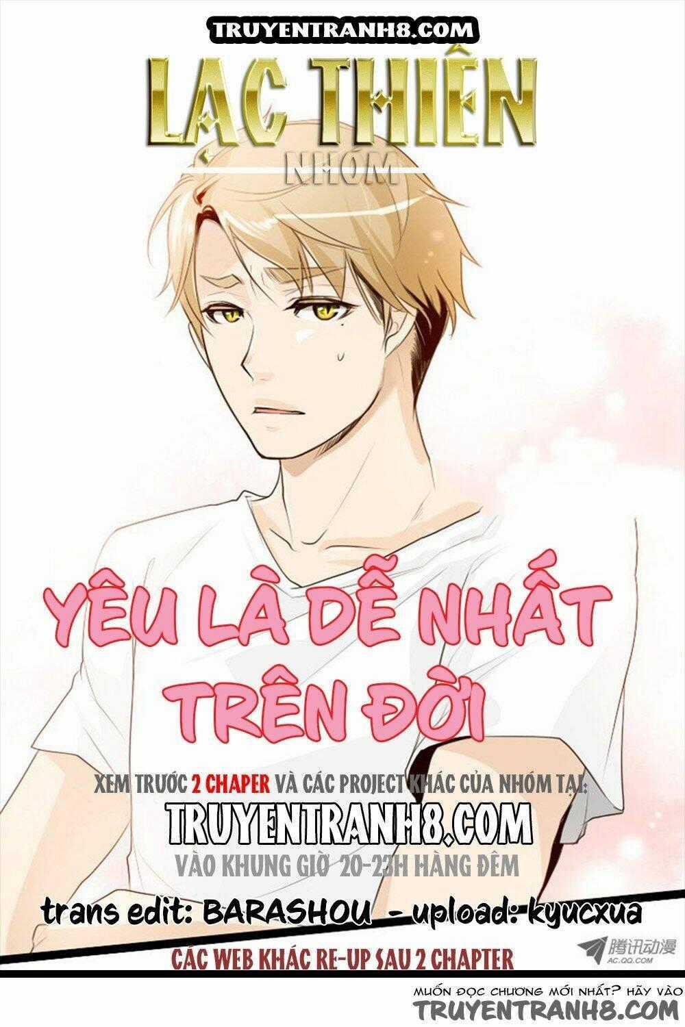 Yêu Là Dễ Nhất Trên Đời - Chapter 8 - Trang 1