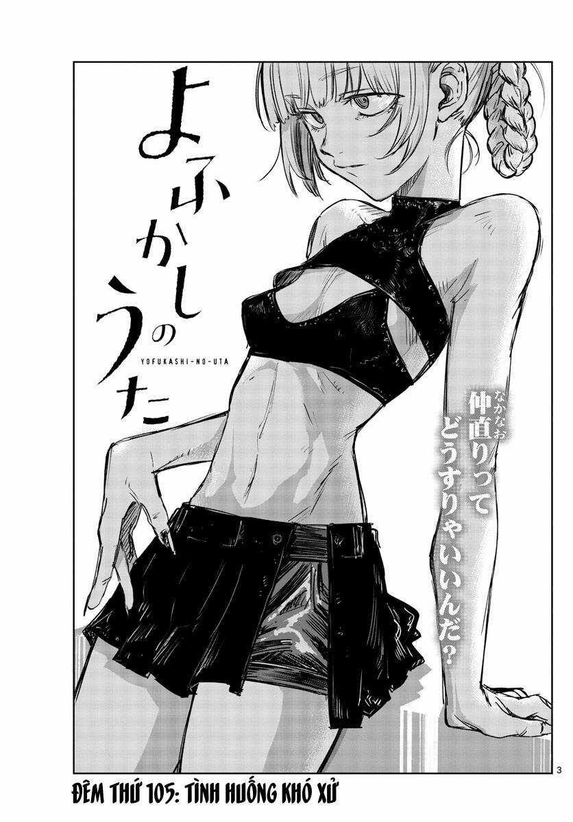 Yofukashi No Uta - Chapter 105 - Trang 4