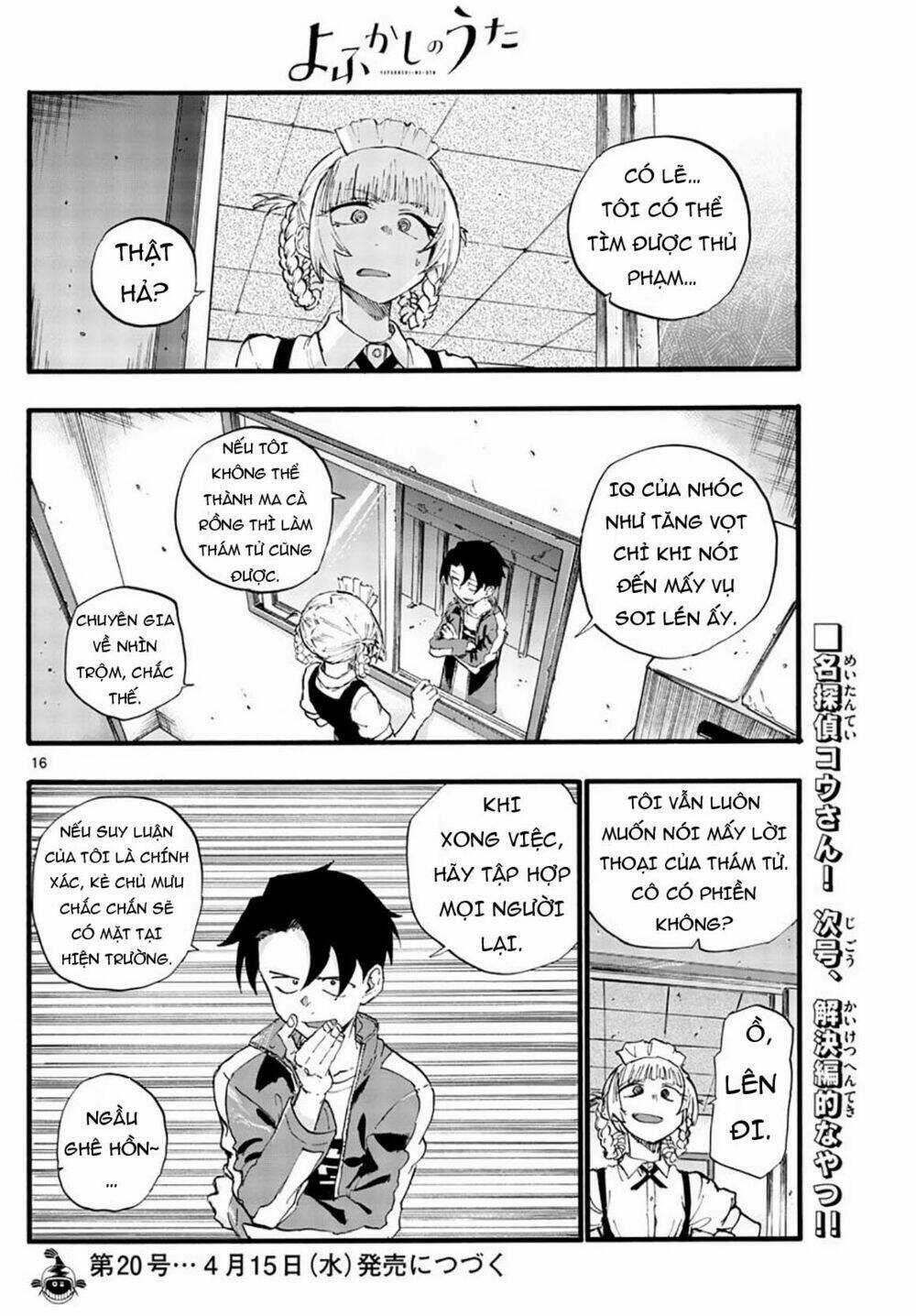 Yofukashi No Uta - Chapter 32 - Trang 19