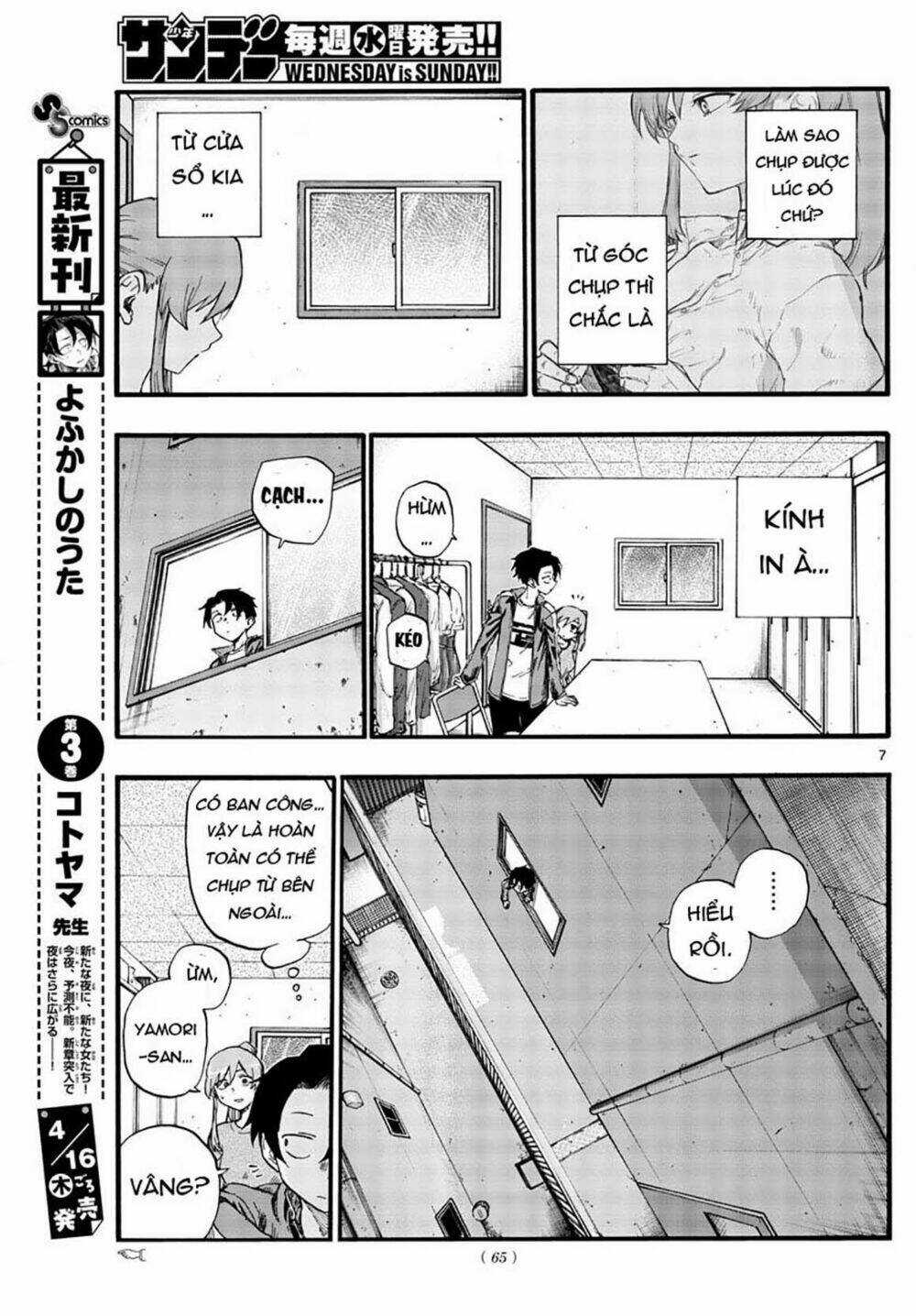 Yofukashi No Uta - Chapter 32 - Trang 10