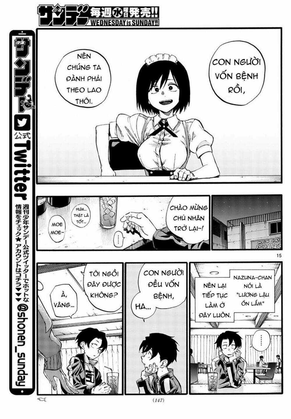 Yofukashi No Uta - Chapter 33 - Trang 18