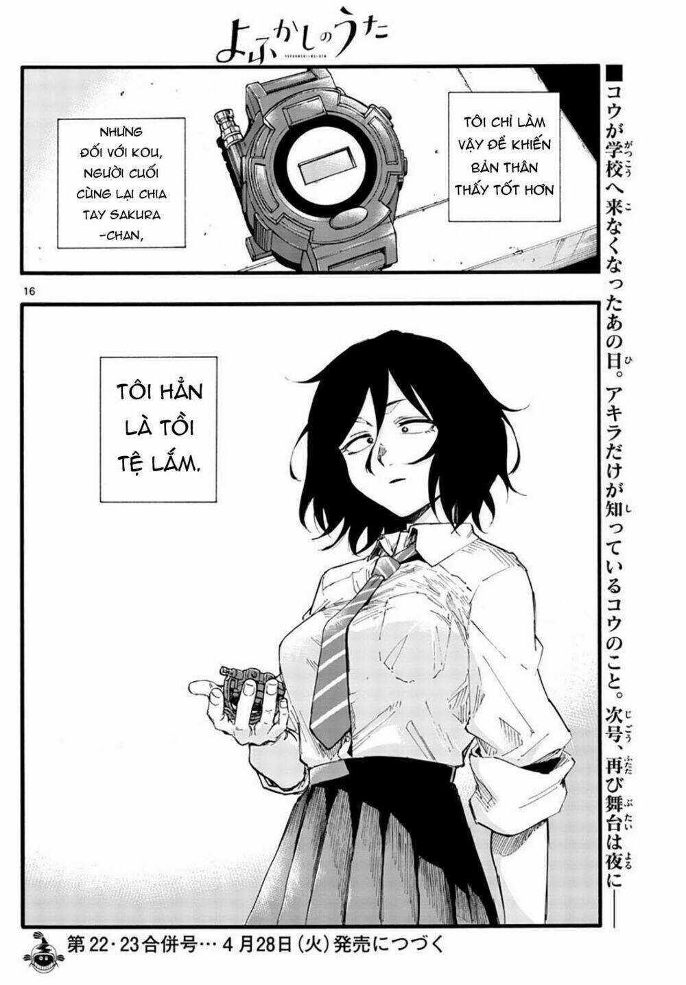 Yofukashi No Uta - Chapter 34 - Trang 19