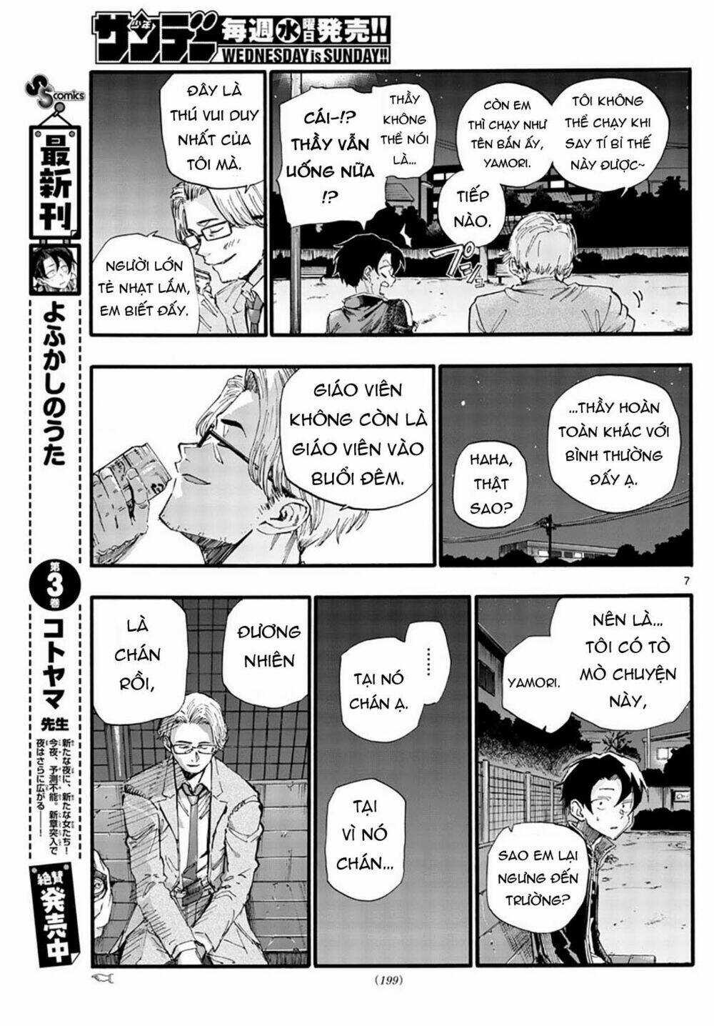 Yofukashi No Uta - Chapter 35 - Trang 10
