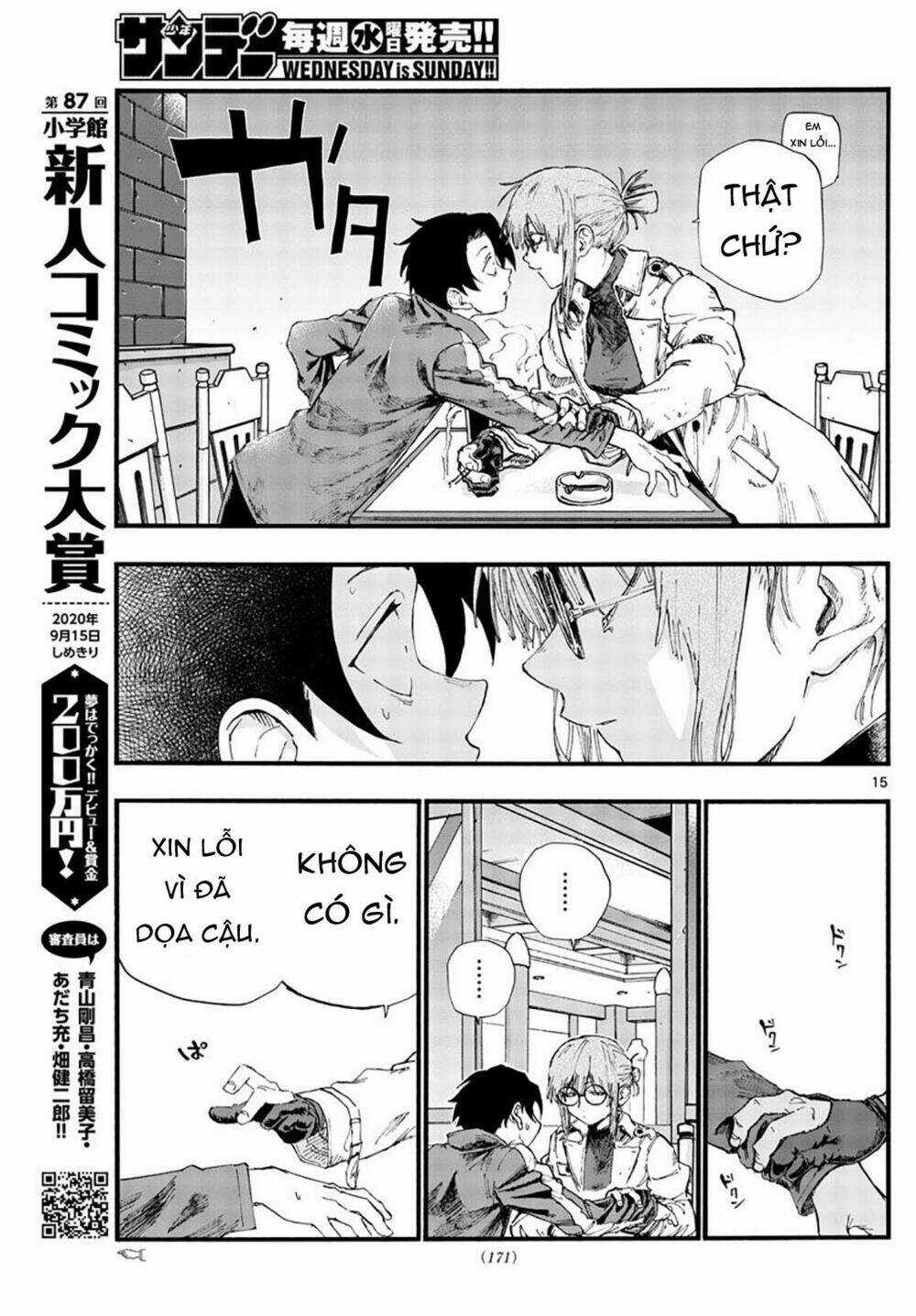 Yofukashi No Uta - Chapter 36 - Trang 18