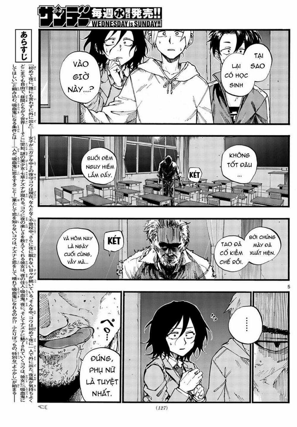 Yofukashi No Uta - Chapter 38 - Trang 7