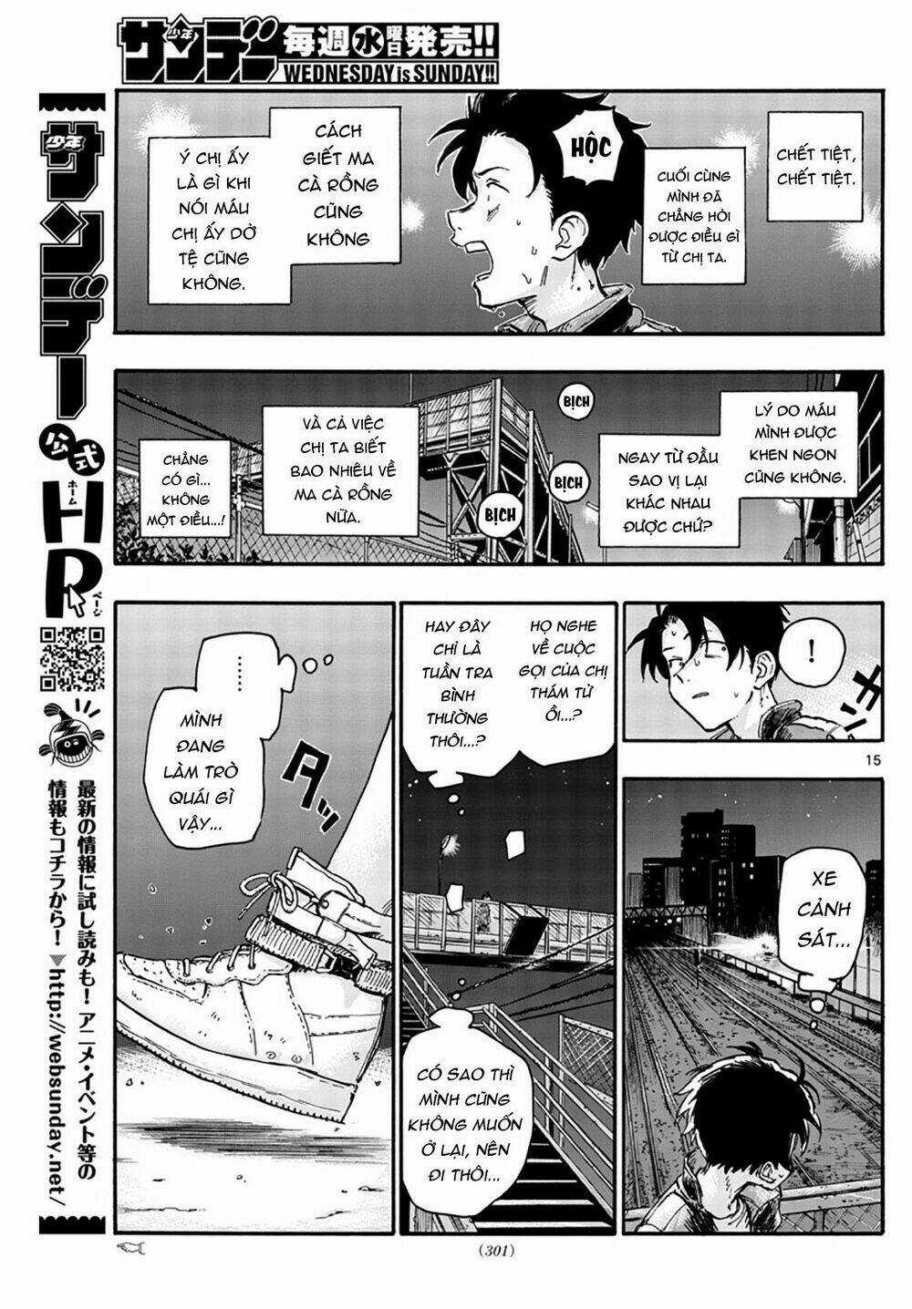 Yofukashi No Uta - Chapter 43 - Trang 18