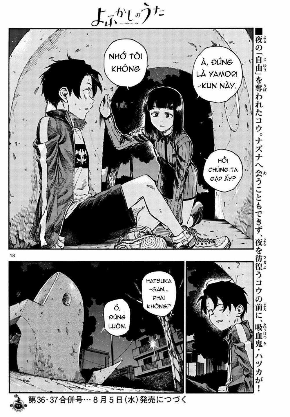 Yofukashi No Uta - Chapter 43 - Trang 21