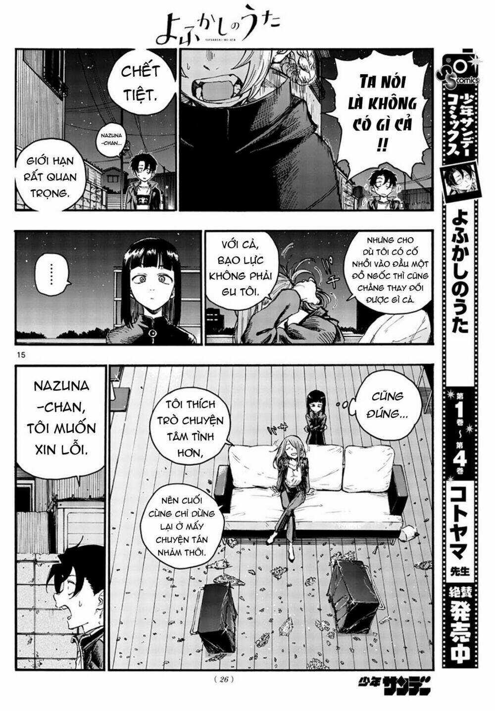 Yofukashi No Uta - Chapter 46 - Trang 18