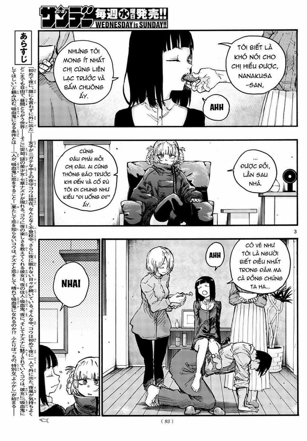 Yofukashi No Uta - Chapter 47 - Trang 6