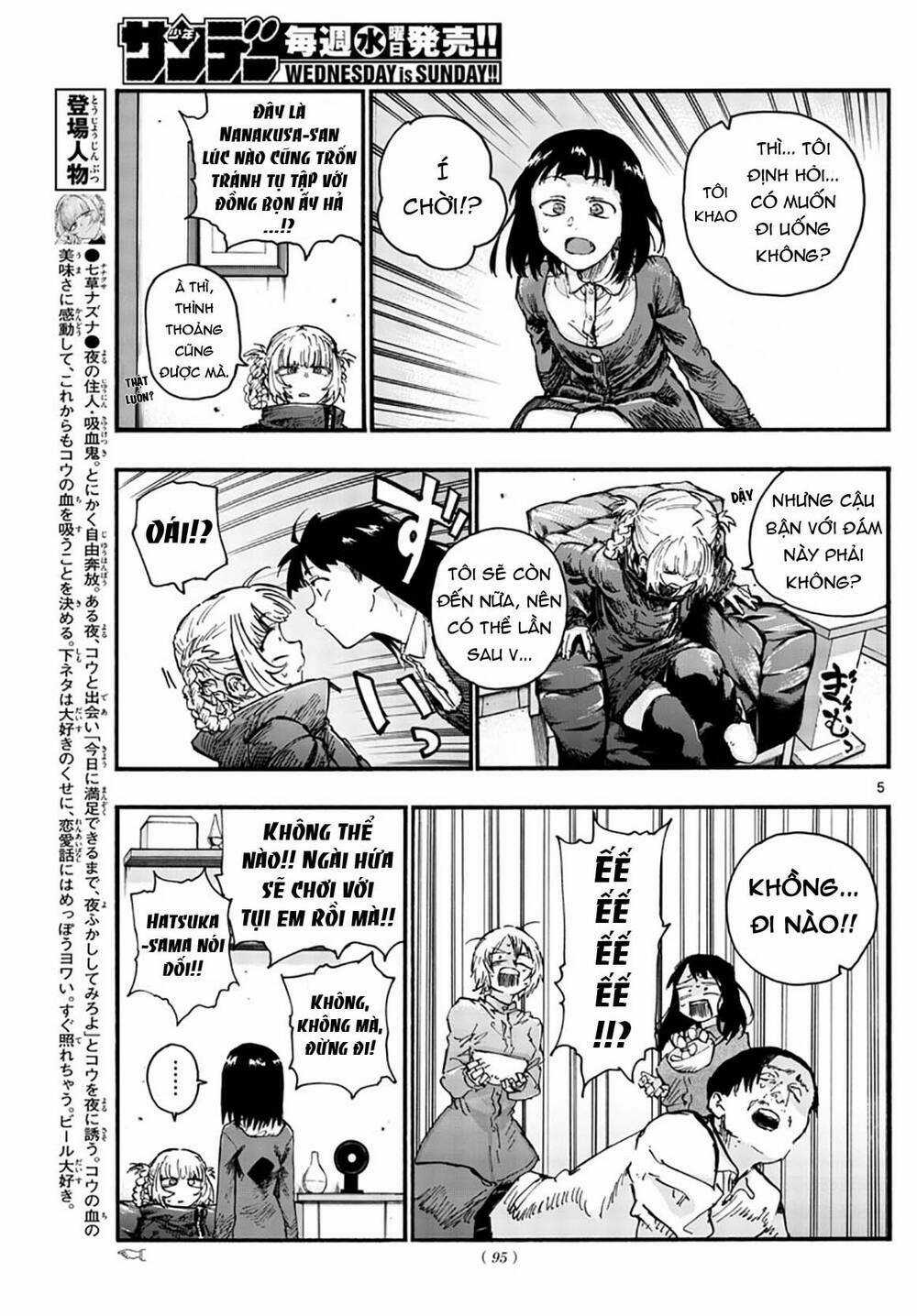 Yofukashi No Uta - Chapter 47 - Trang 8