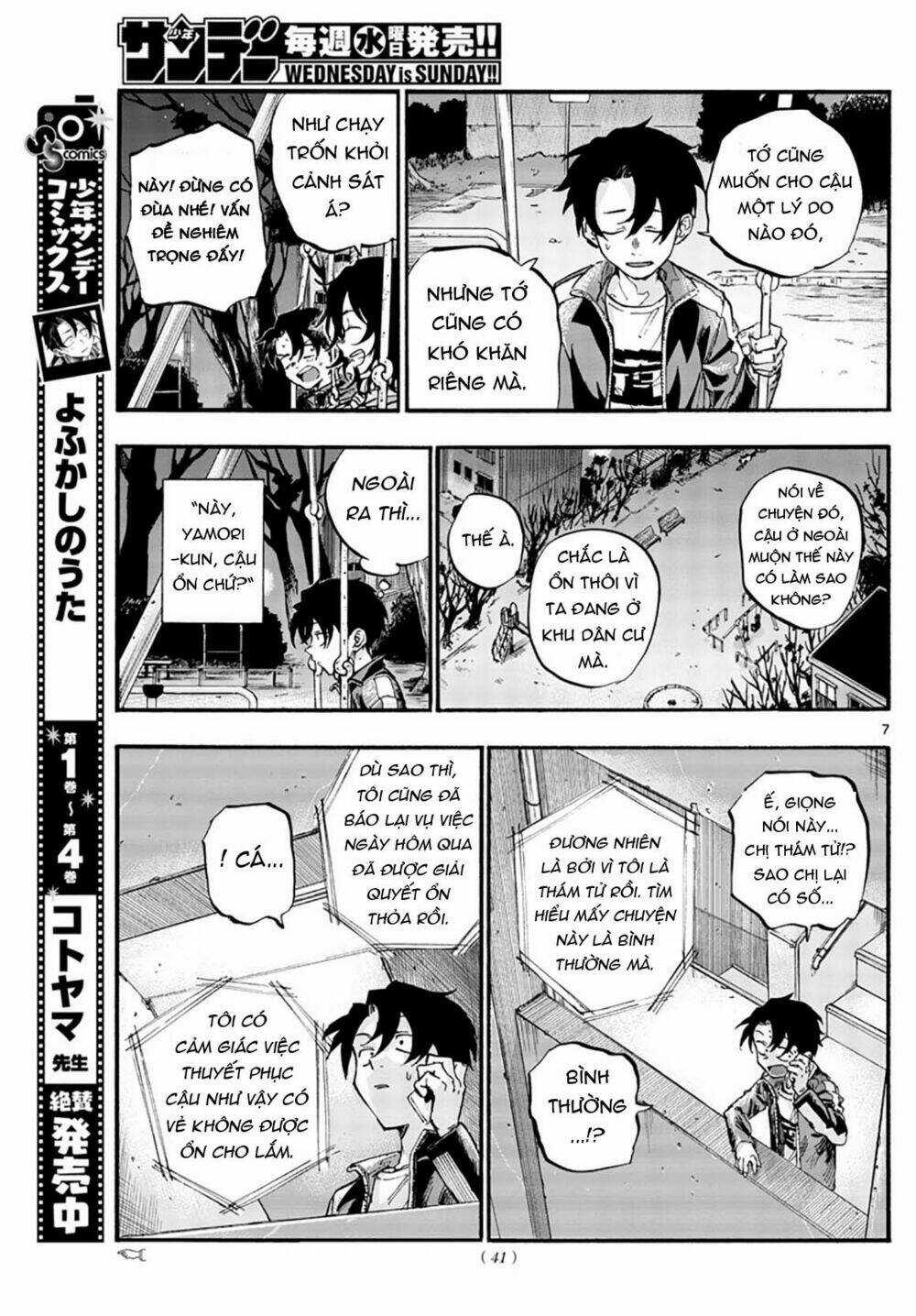 Yofukashi No Uta - Chapter 48 - Trang 10