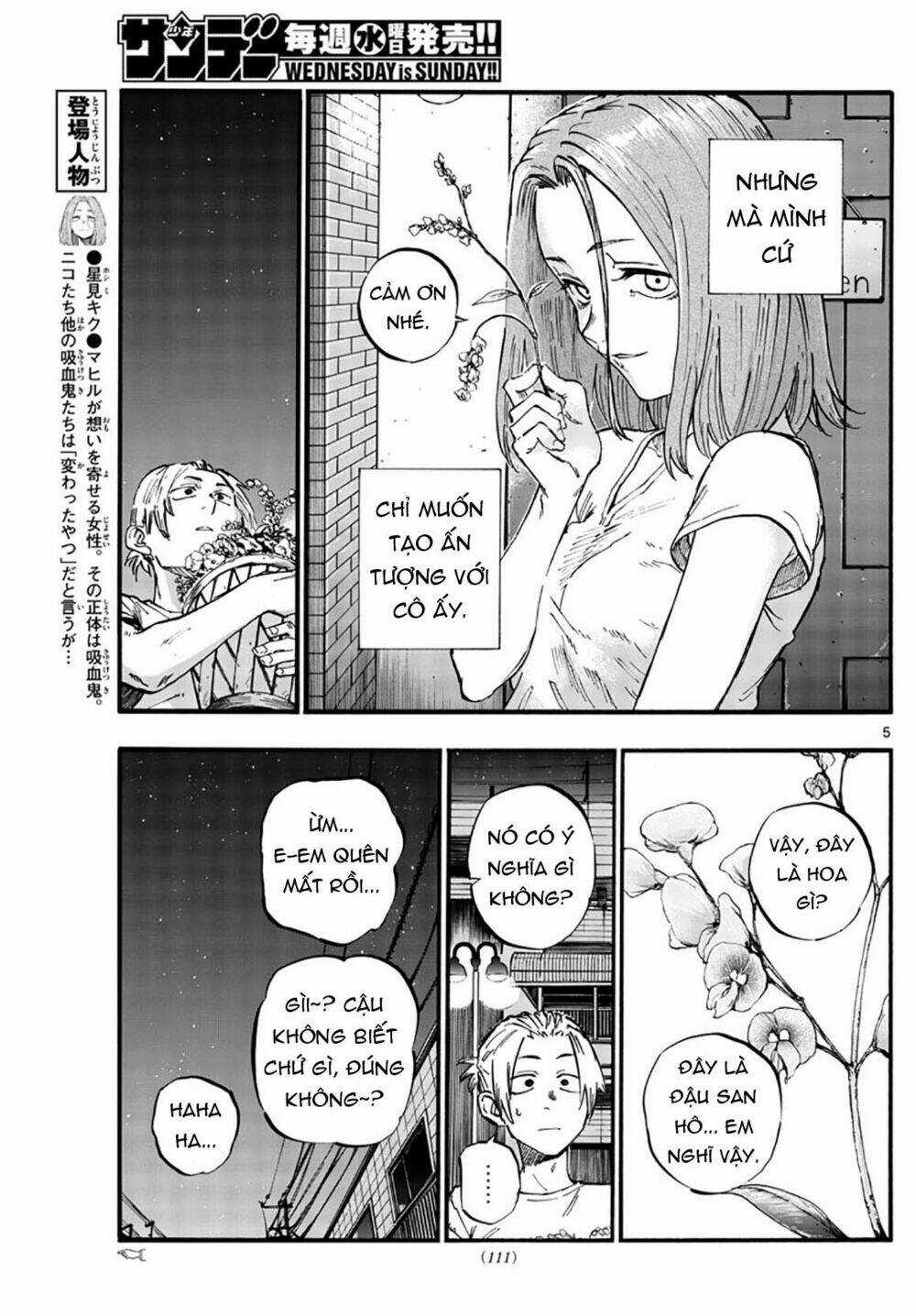 Yofukashi No Uta - Chapter 50 - Trang 8