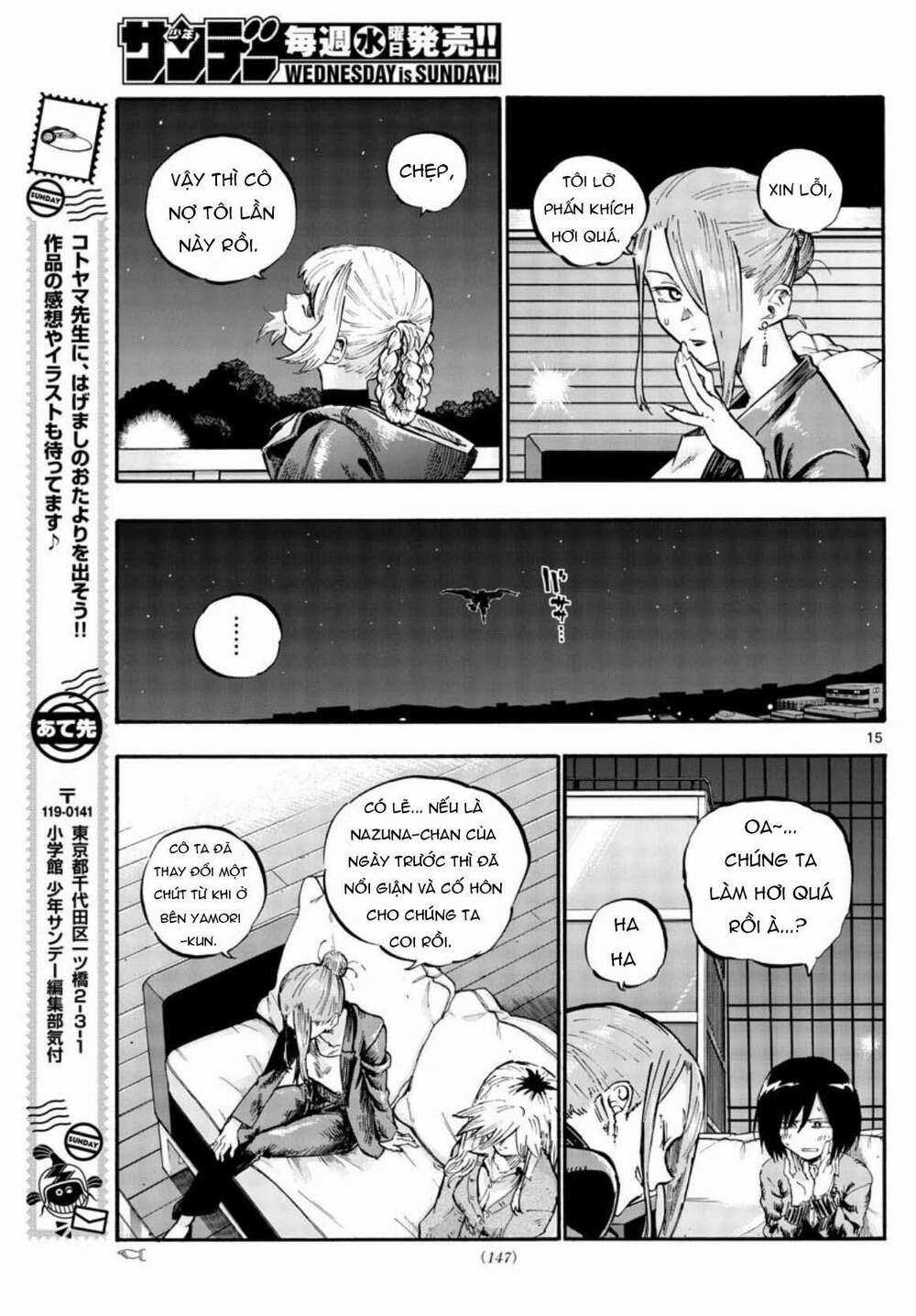 Yofukashi No Uta - Chapter 53 - Trang 17
