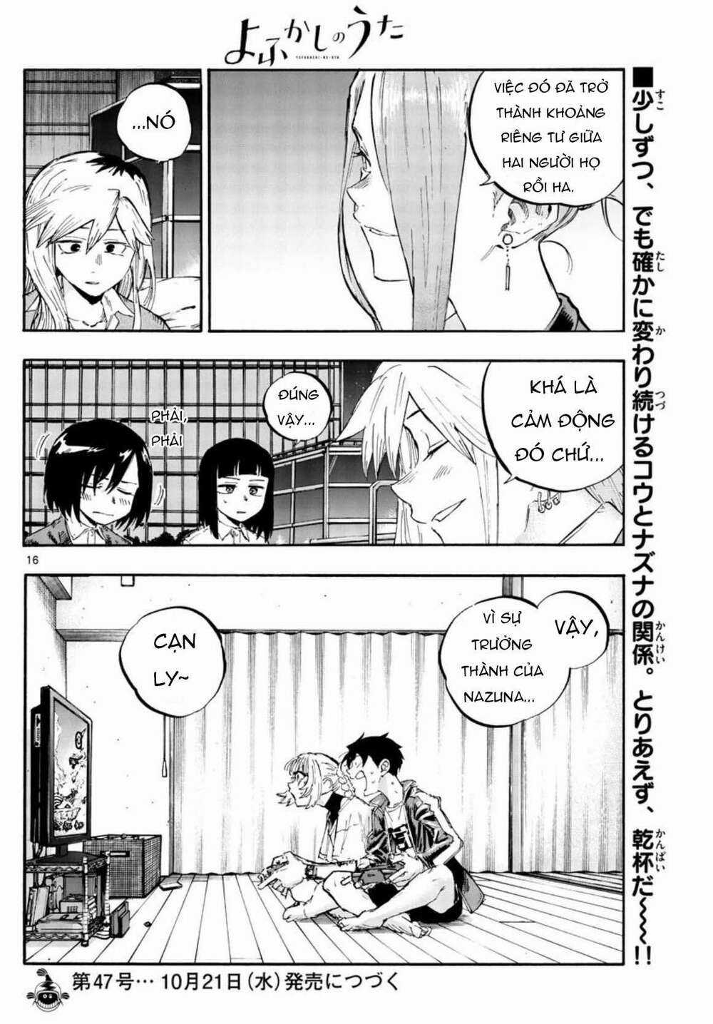 Yofukashi No Uta - Chapter 53 - Trang 18