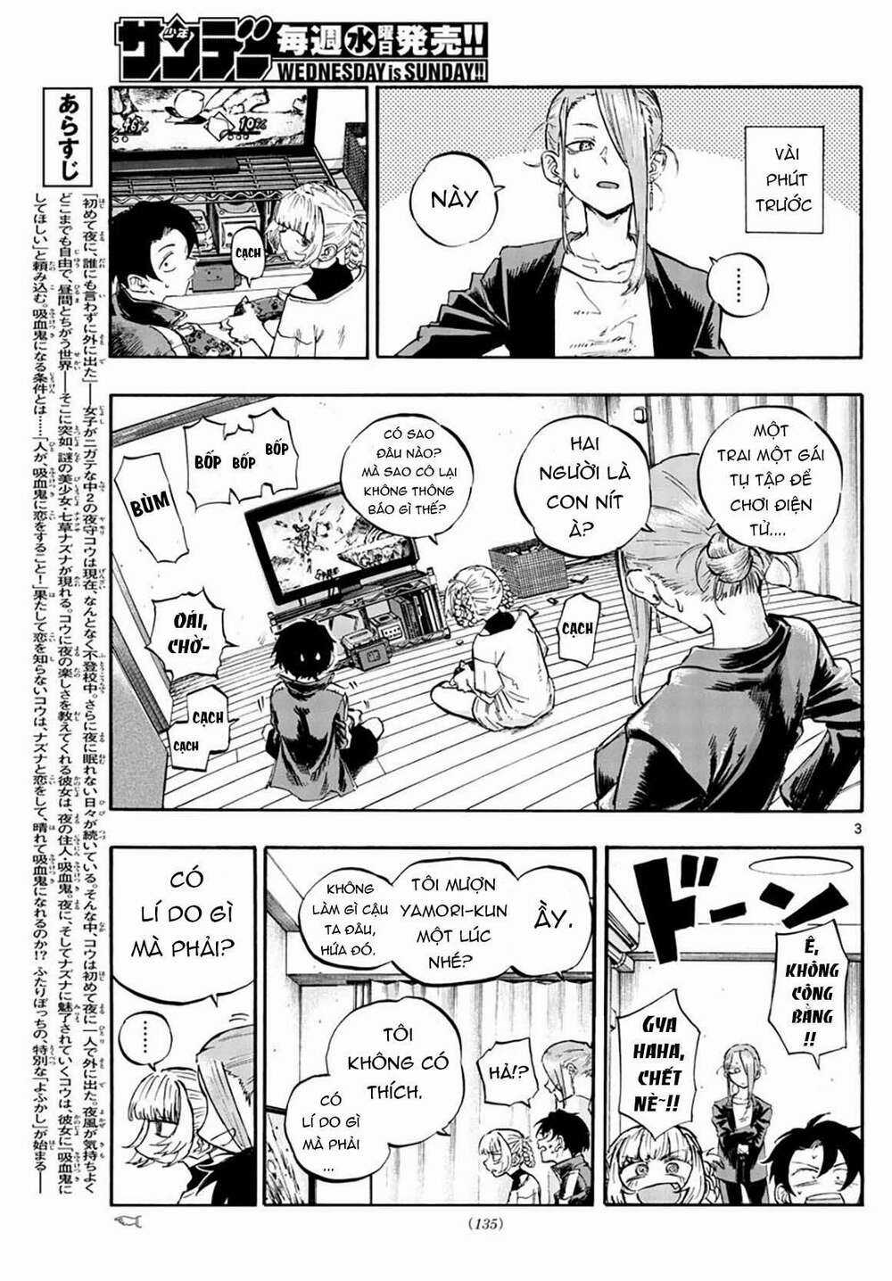 Yofukashi No Uta - Chapter 53 - Trang 5