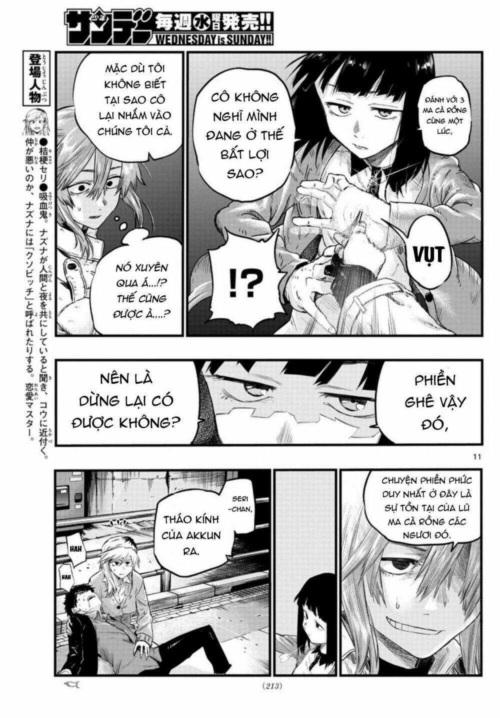 Yofukashi No Uta - Chapter 55 - Trang 13