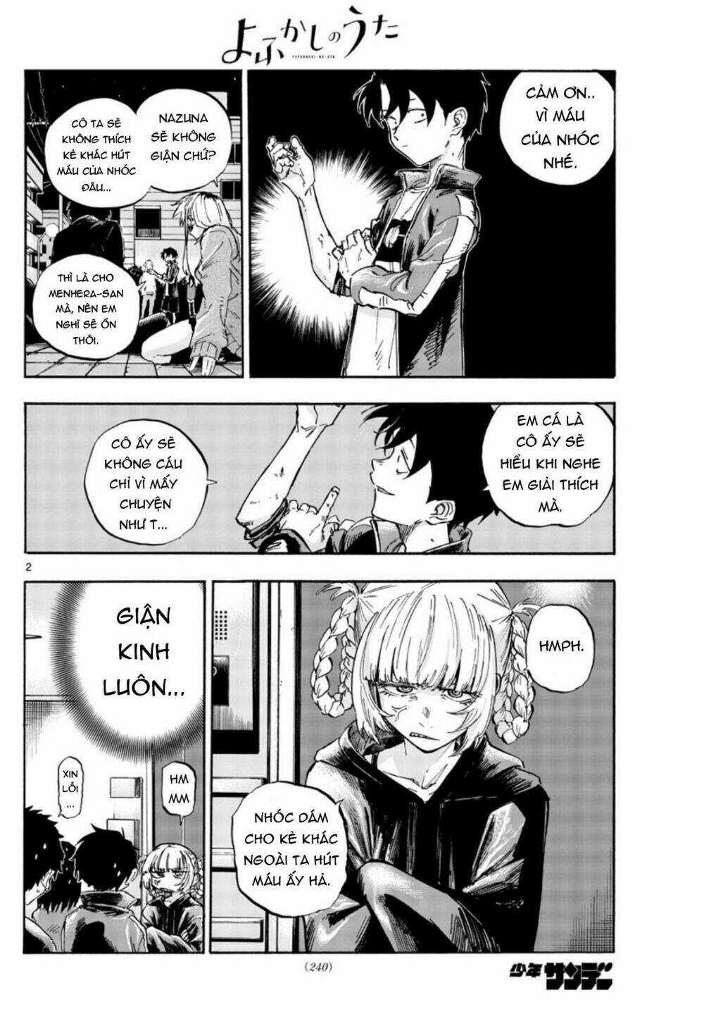 Yofukashi No Uta - Chapter 56 - Trang 4