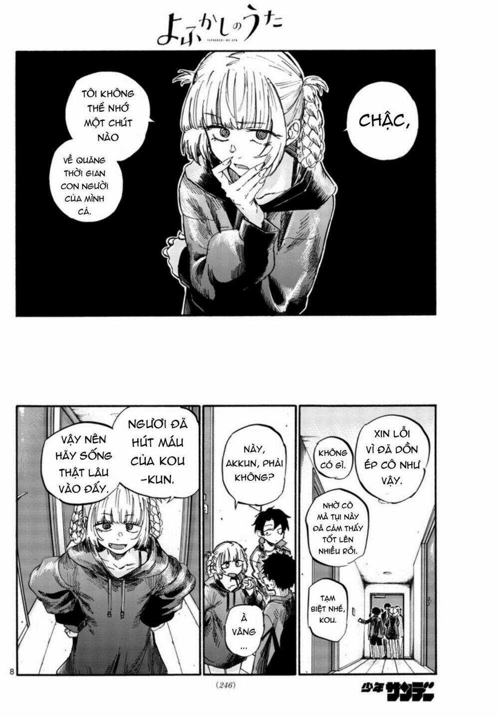 Yofukashi No Uta - Chapter 56 - Trang 10