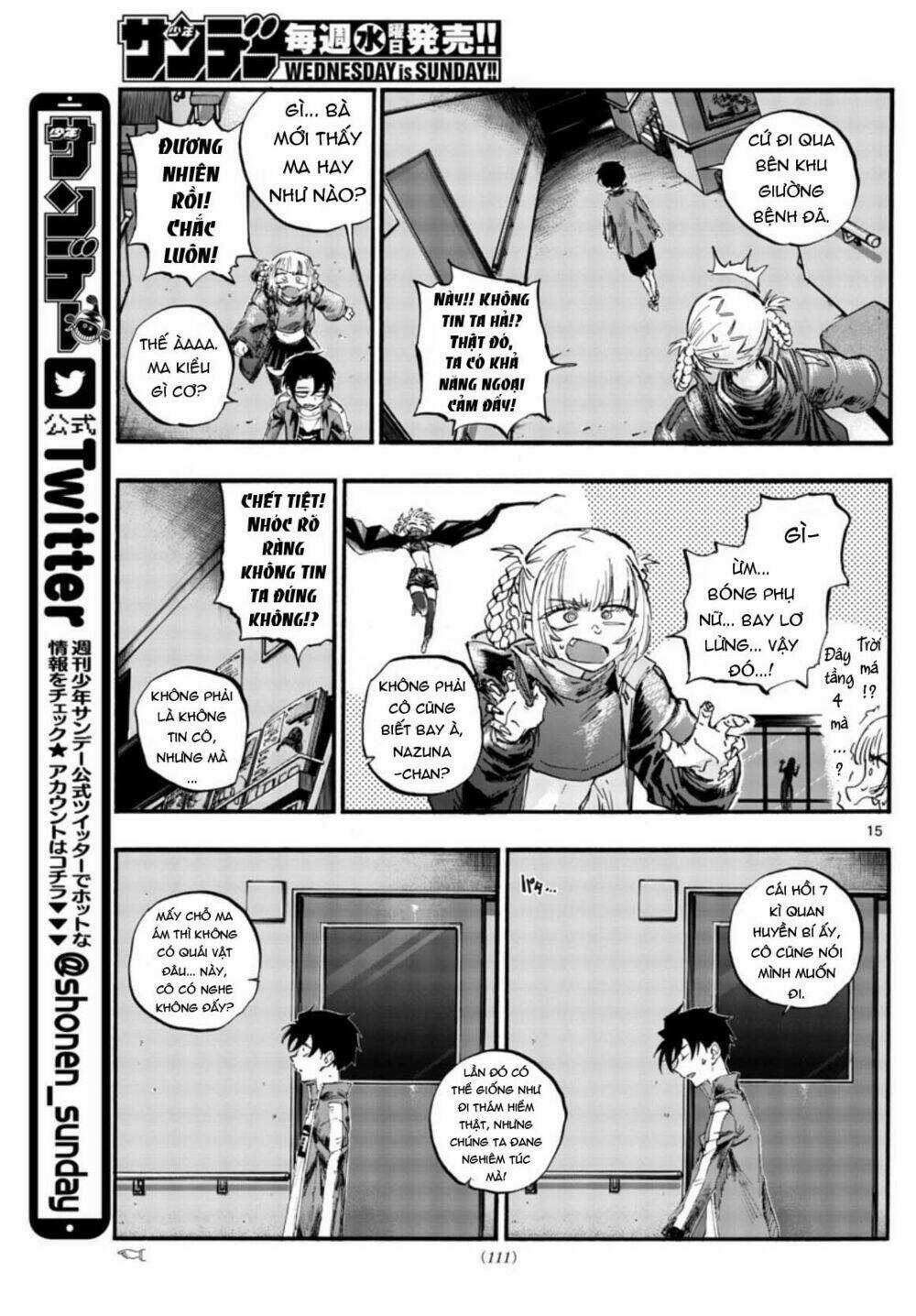 Yofukashi No Uta - Chapter 57 - Trang 17