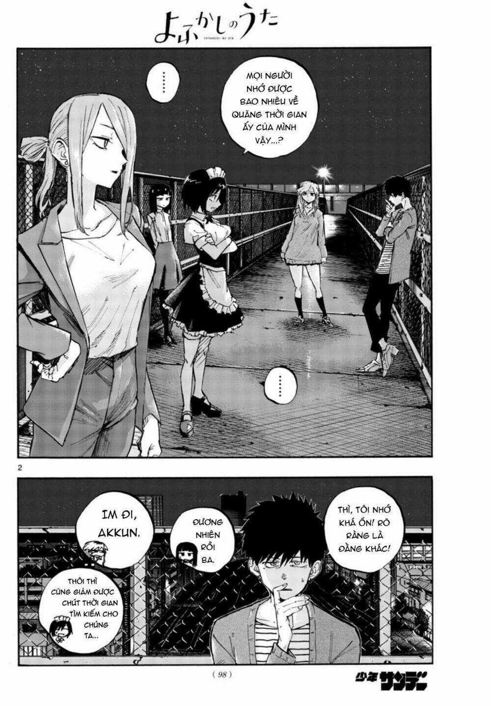 Yofukashi No Uta - Chapter 57 - Trang 4