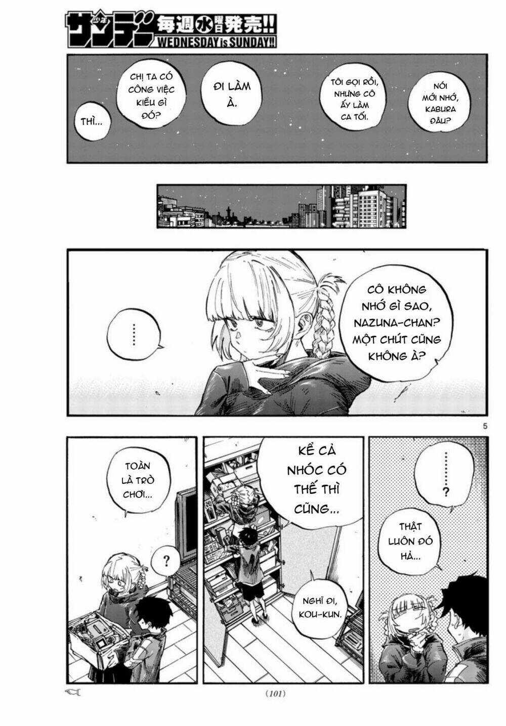 Yofukashi No Uta - Chapter 57 - Trang 7