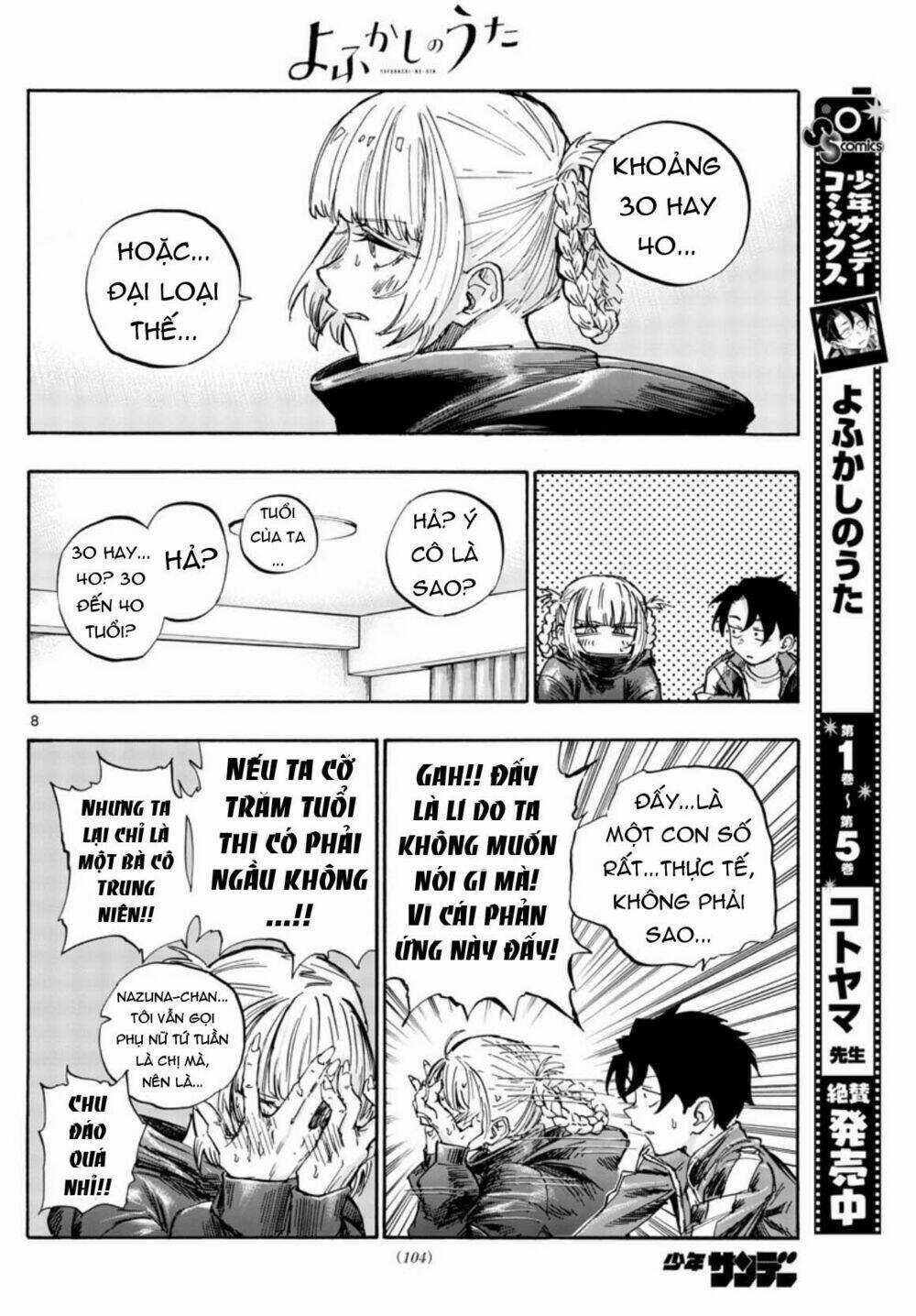 Yofukashi No Uta - Chapter 57 - Trang 10