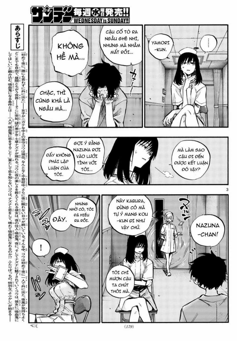 Yofukashi No Uta - Chapter 60 - Trang 5