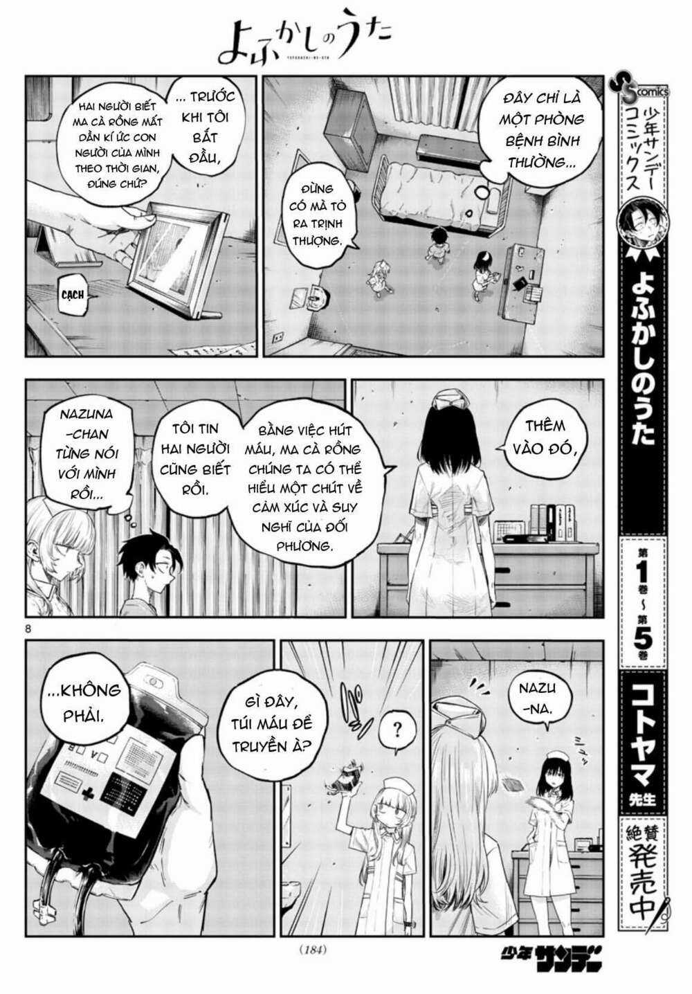 Yofukashi No Uta - Chapter 60 - Trang 10