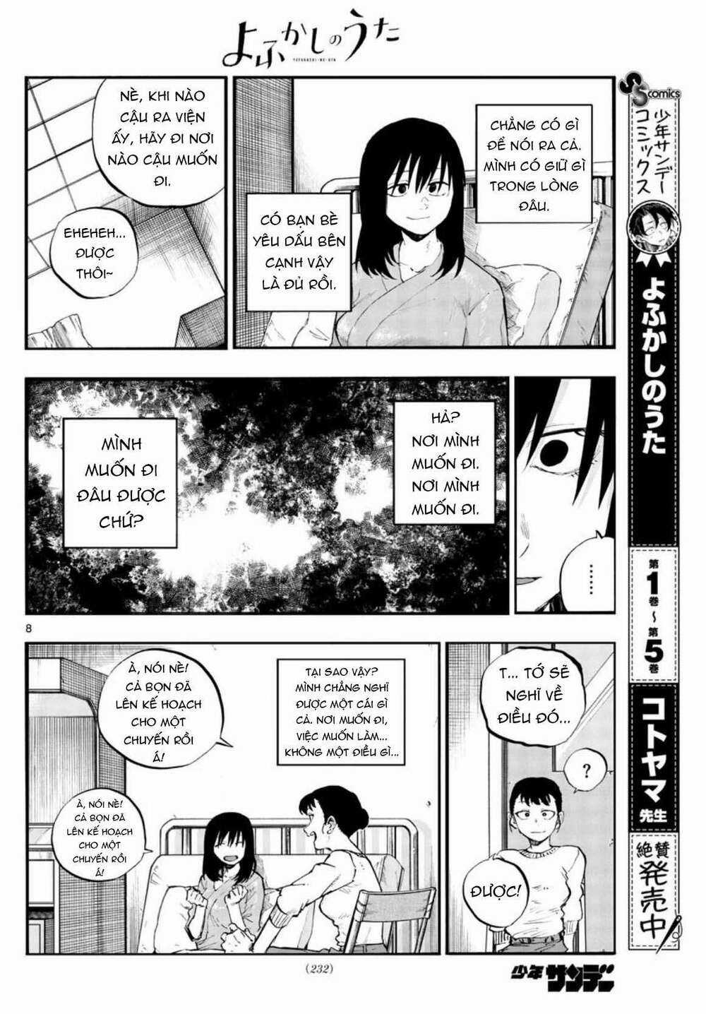 Yofukashi No Uta - Chapter 62 - Trang 10