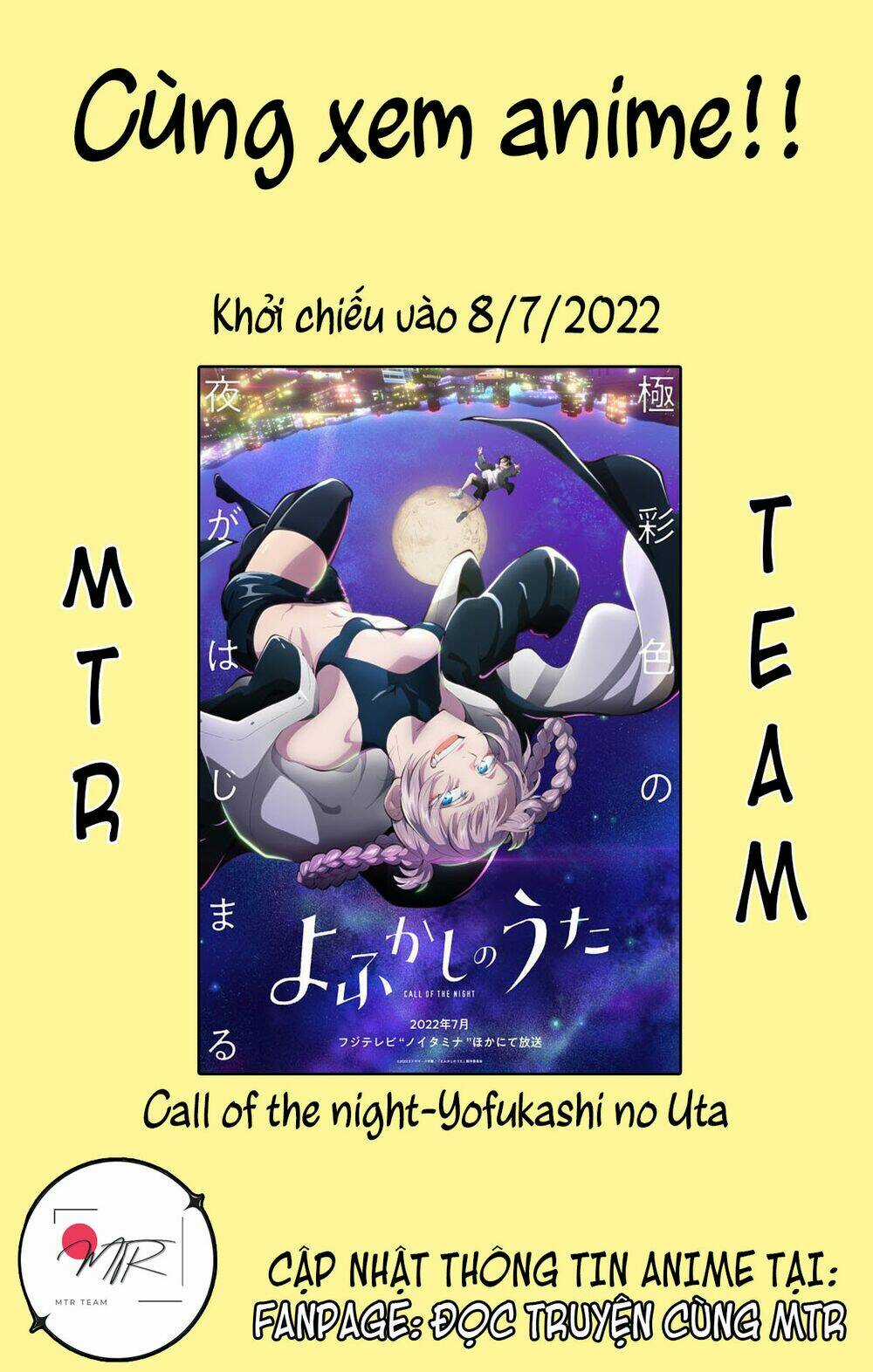 Yofukashi No Uta - Chapter 63 - Trang 18