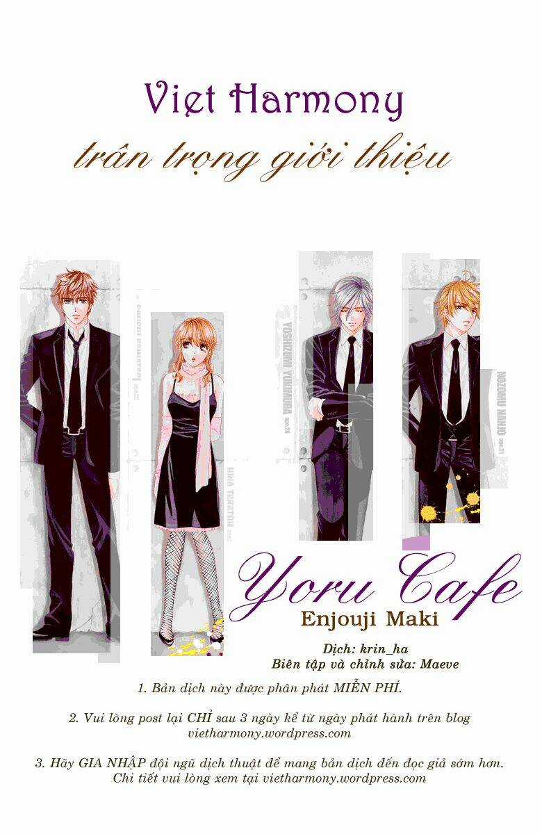 Yoru Cafe - Chapter 7 - Trang 1