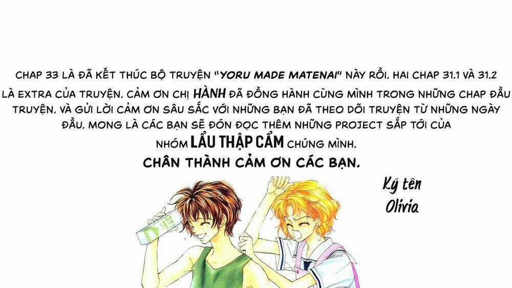 Yoru Made Matenai - Chapter 33.2 - Trang 8