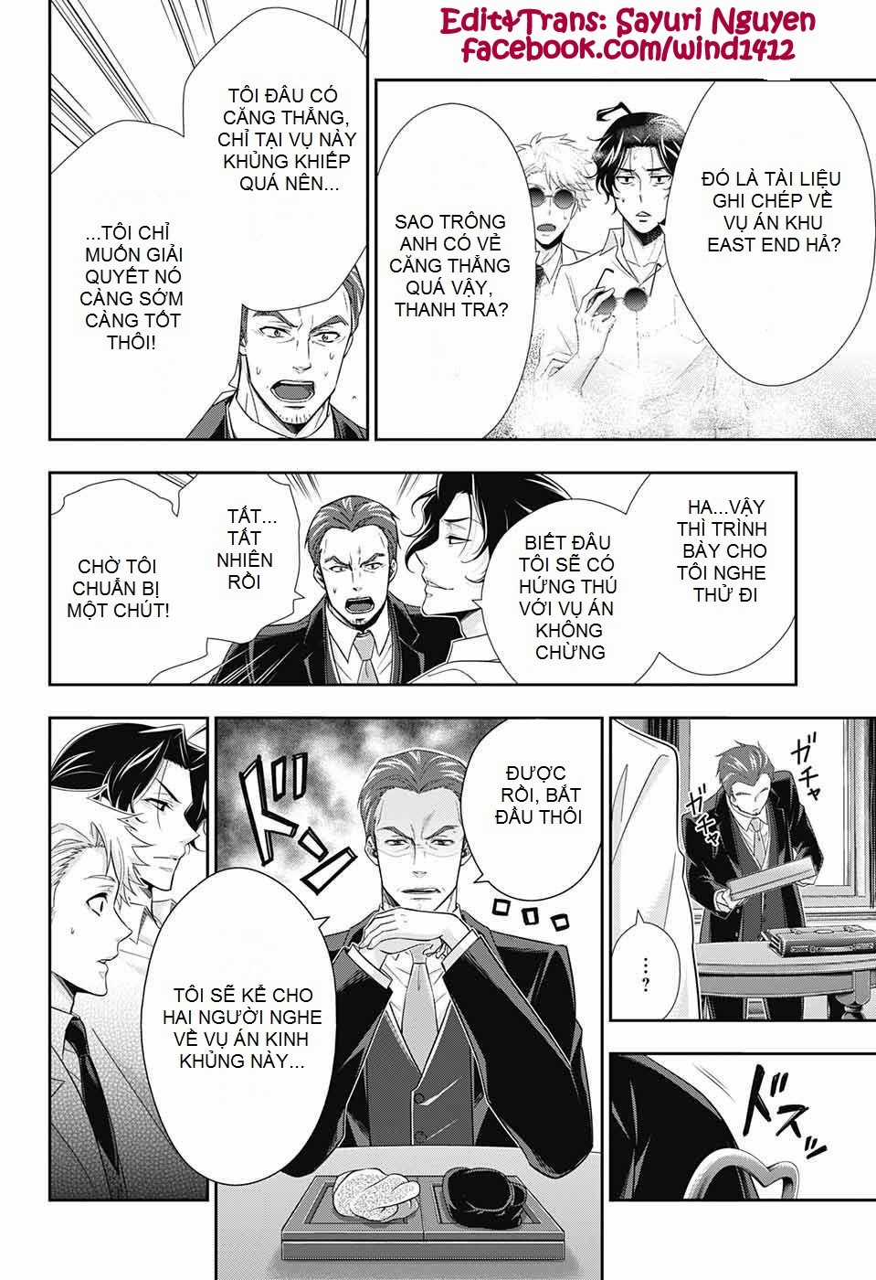 Yukoku No Moriarty - Chapter 25 - Trang 34