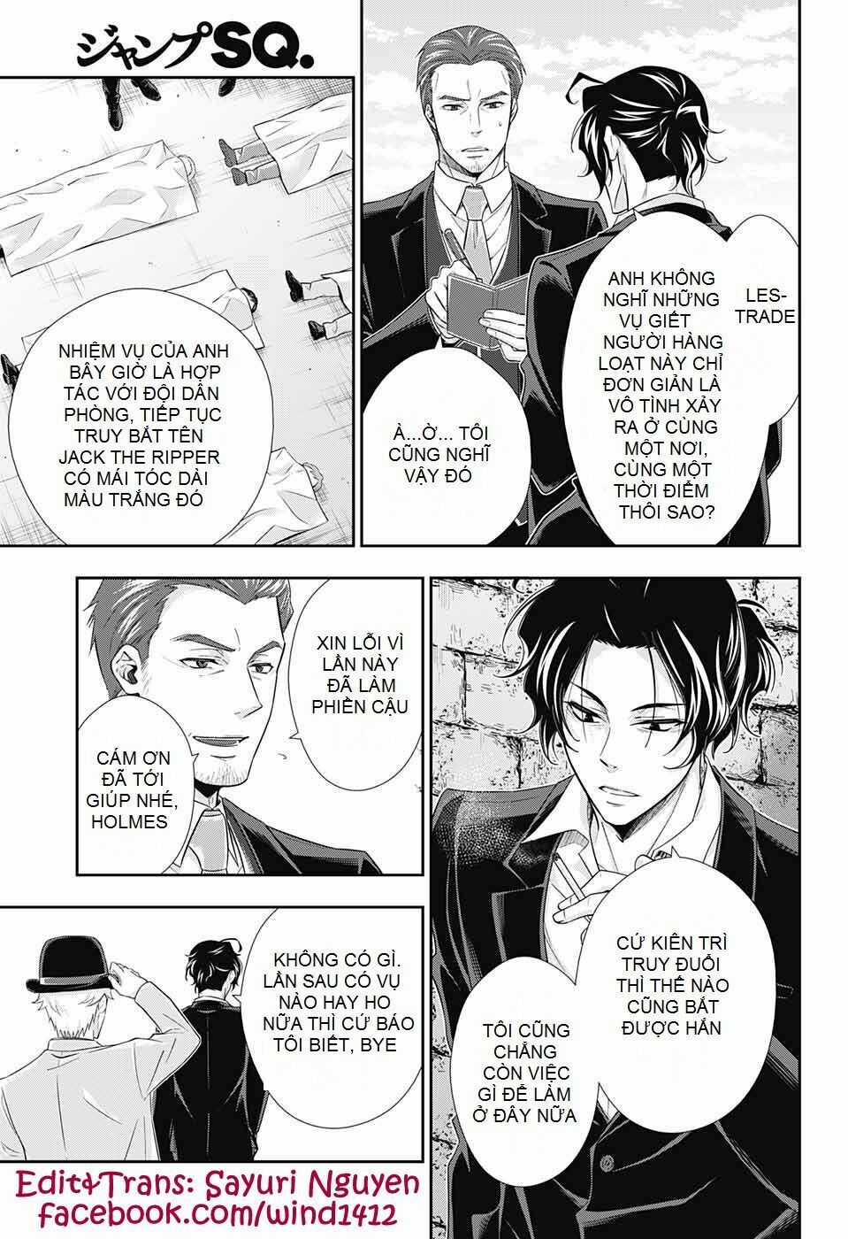 Yukoku No Moriarty - Chapter 28 - Trang 34