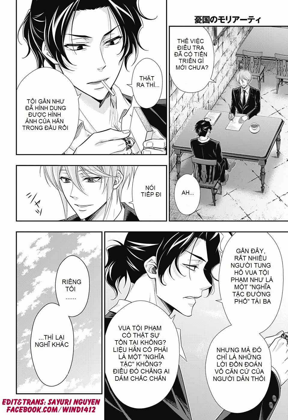 Yukoku No Moriarty - Chapter 31 - Trang 12