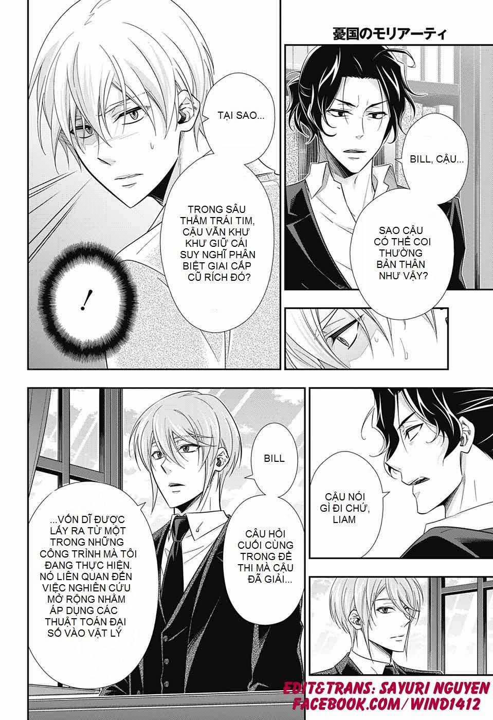 Yukoku No Moriarty - Chapter 31 - Trang 34