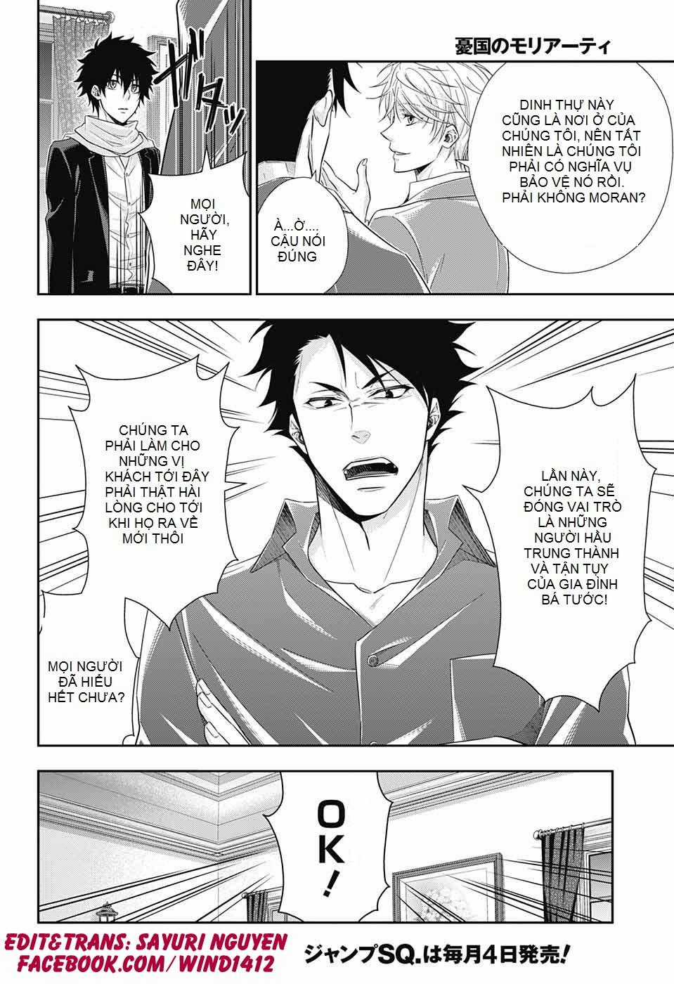 Yukoku No Moriarty - Chapter 32 - Trang 9